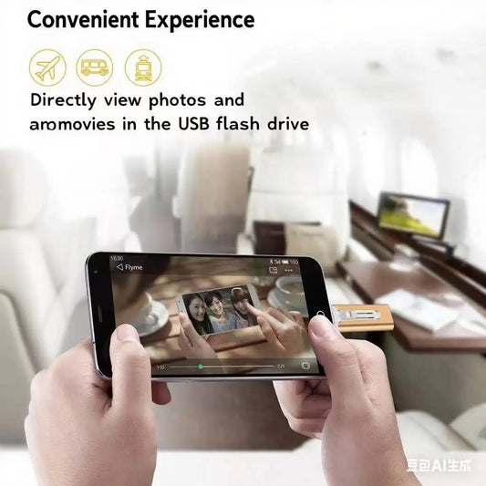 Clé USB 4 en 1 pour téléphone jusqu'a 2To Divers