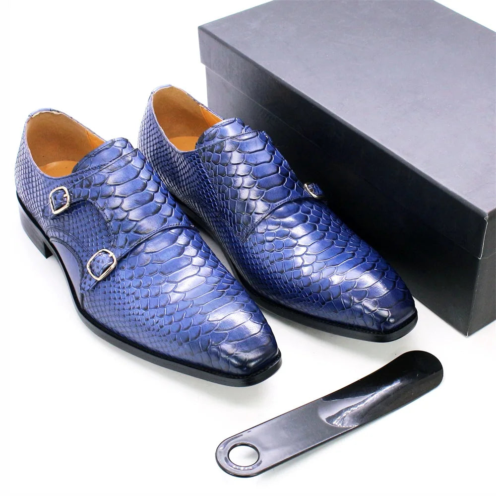 Chaussures hommes crocodile