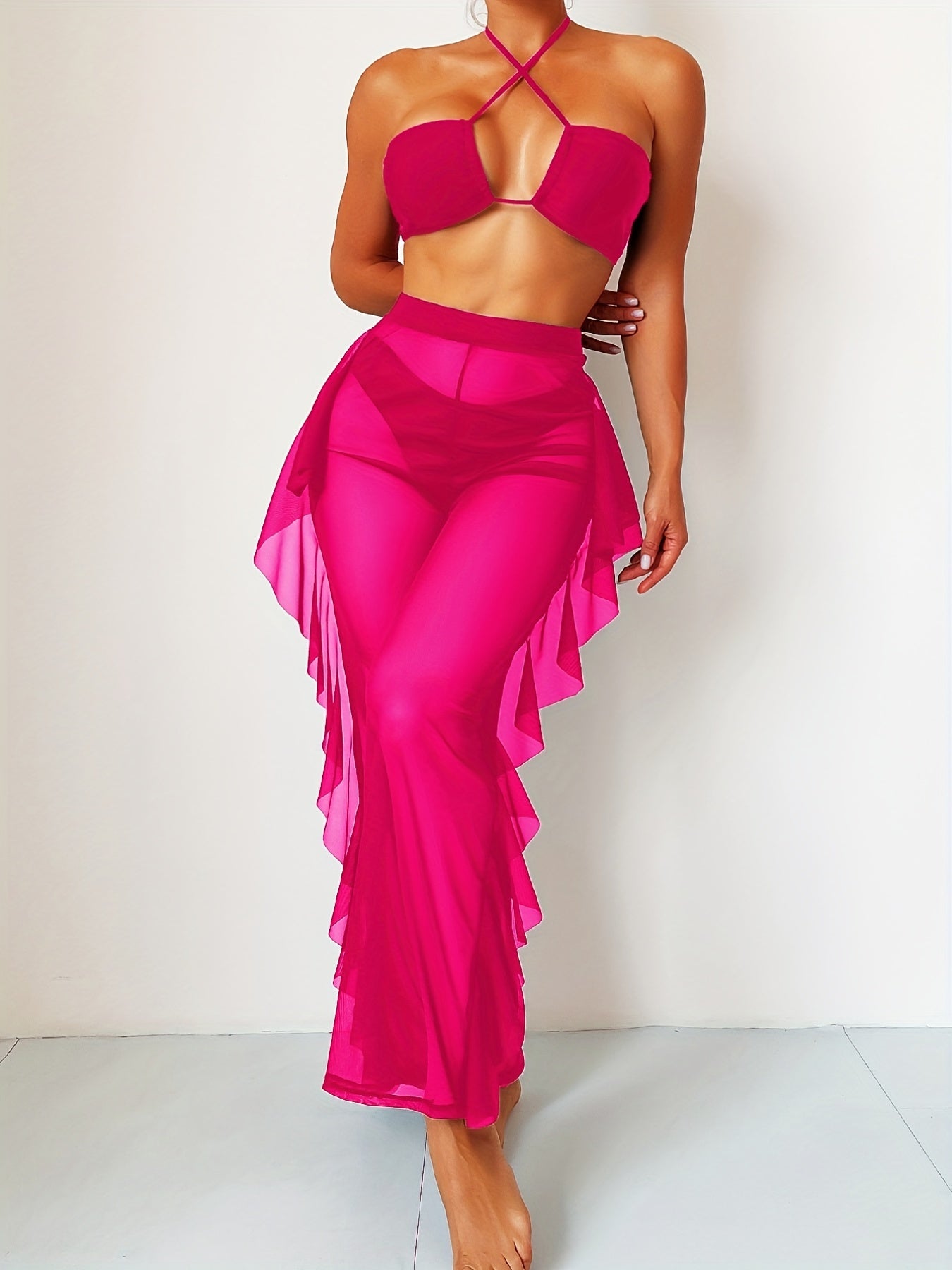 Ensemble bikini sexy sous vêtements femme