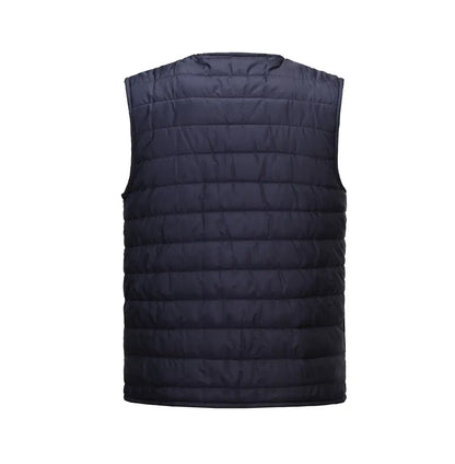 Gillet Hommes automne hiver chauffage intelligent coton gilet 9 zones chauffé