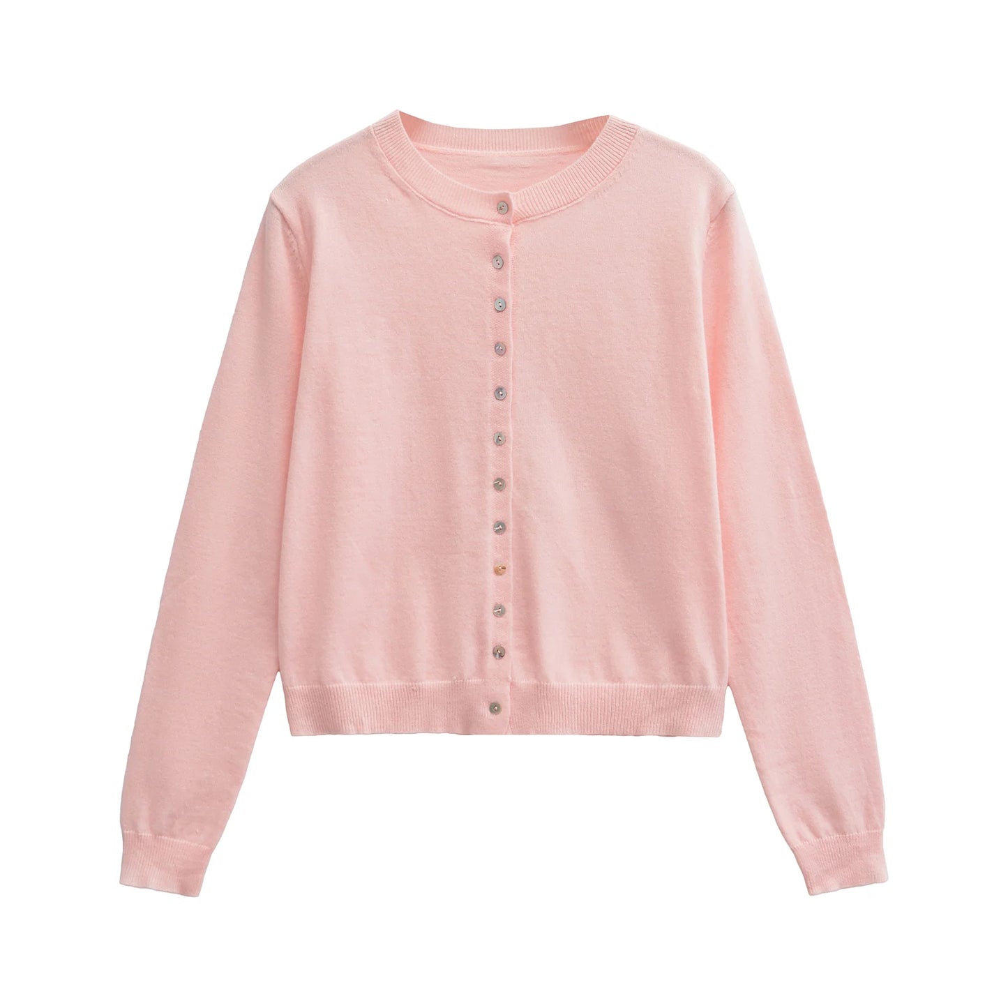 Cardigan tricot manches longues vêtements fille