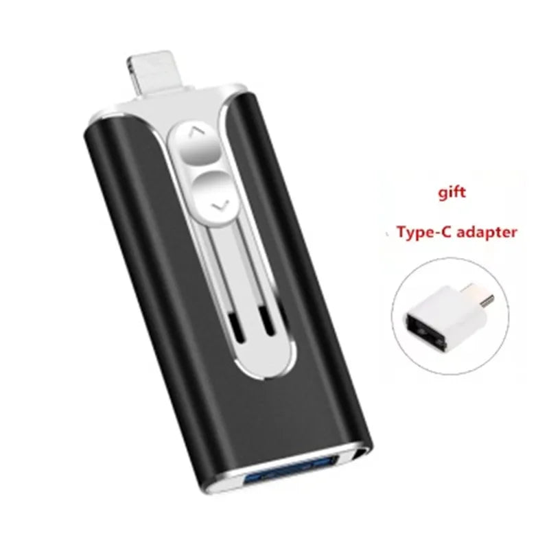 Clé USB 4 en 1 pour téléphone jusqu'a 2To Divers