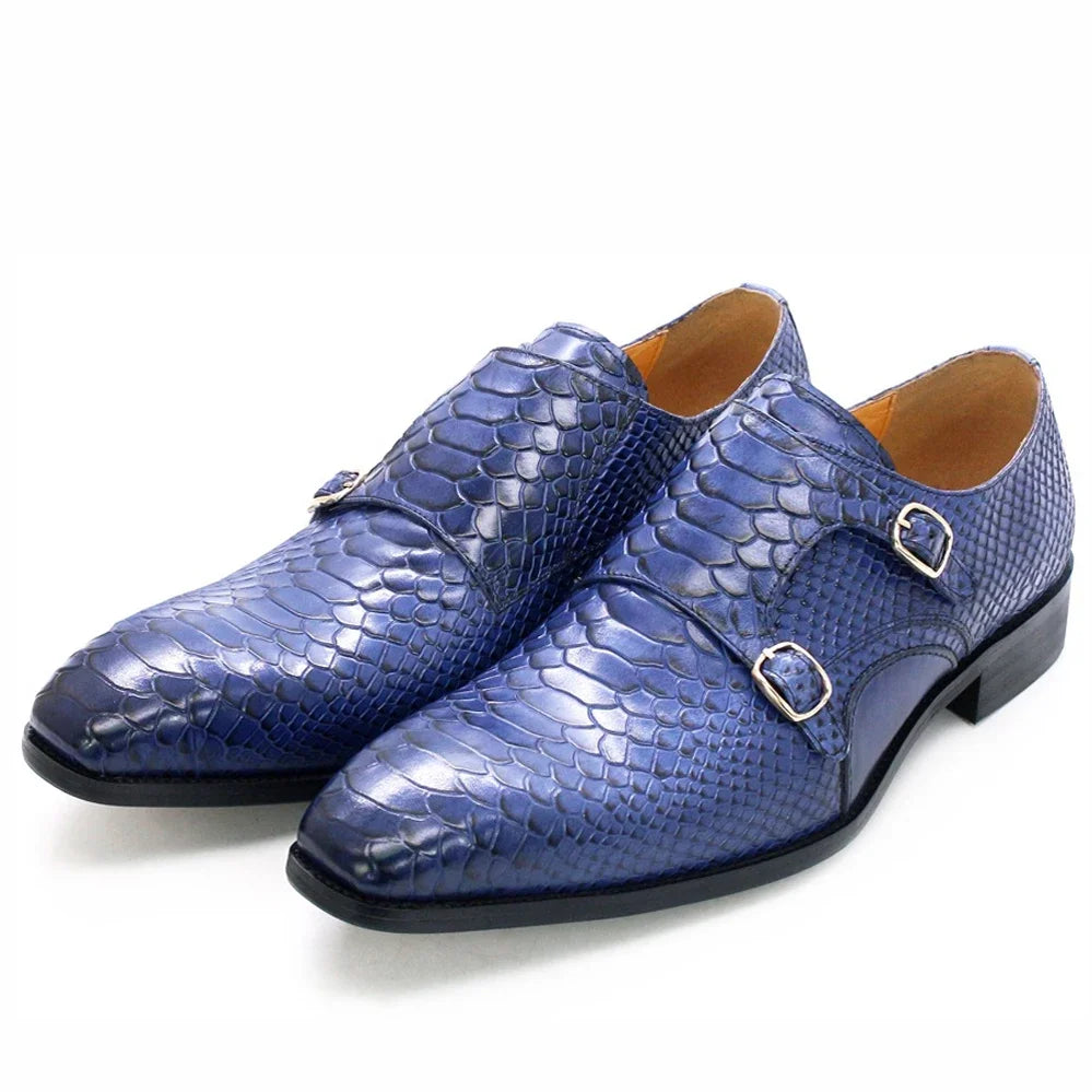 Chaussures hommes crocodile