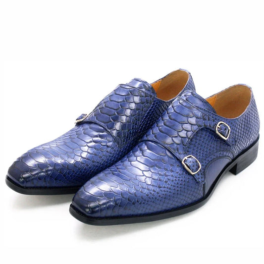 Chaussures hommes crocodile