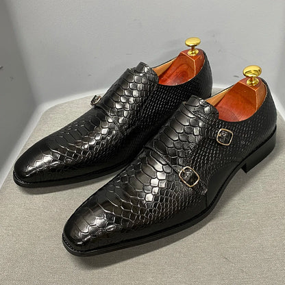 Chaussures hommes crocodile