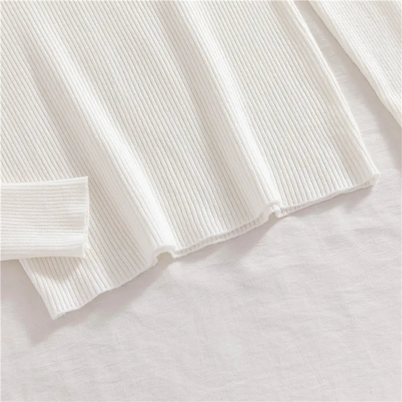 Heliar-Pull à col roulé pour femme, pulls basiques en cachemire doux, automne et hiver 2024