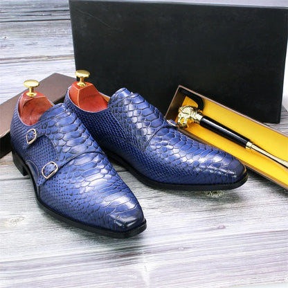 Chaussures hommes crocodile