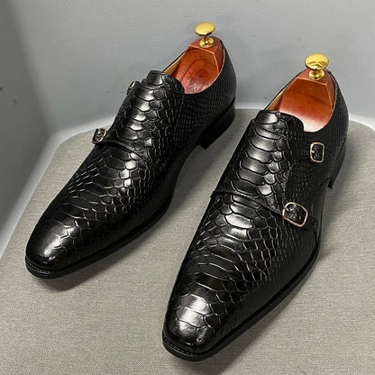 Chaussures hommes crocodile