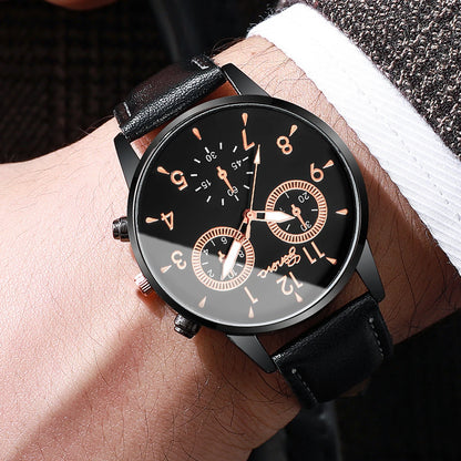 2/4/6 pièces/ensemble montre pour hommes combinaison ensemble accessoires homme