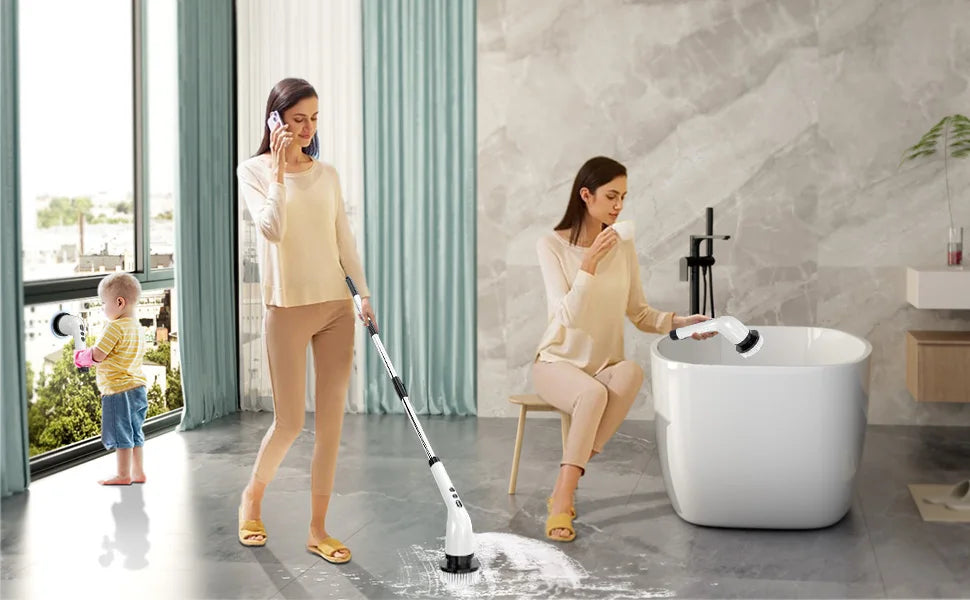 Brosse de nettoyage appareils électroniques avec 7 têtes