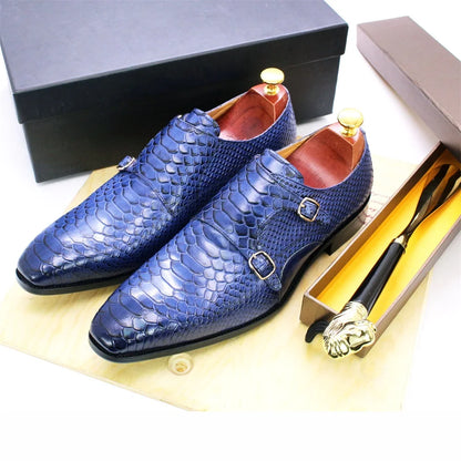 Chaussures hommes crocodile