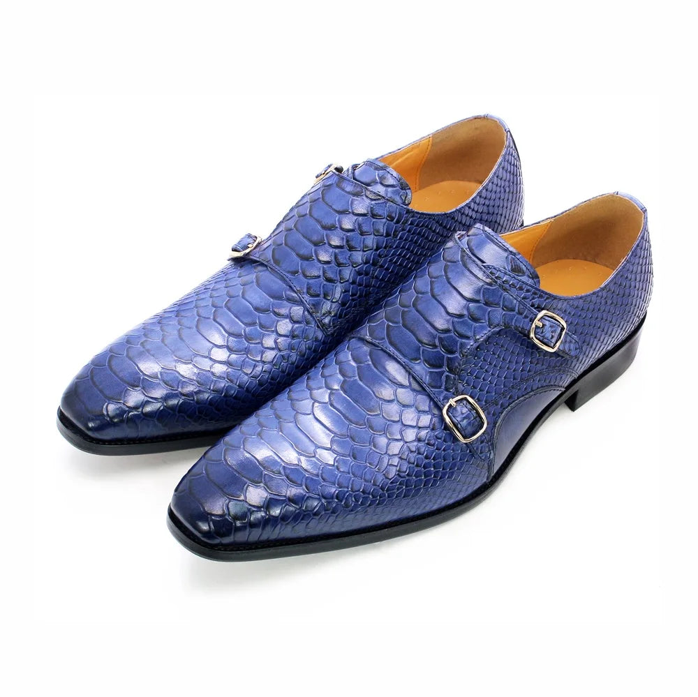 Chaussures hommes crocodile