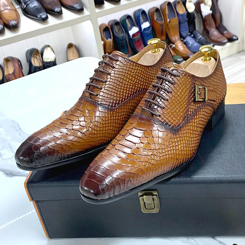 Chaussures hommes luxueux Haute qualité