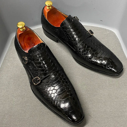 Chaussures hommes crocodile