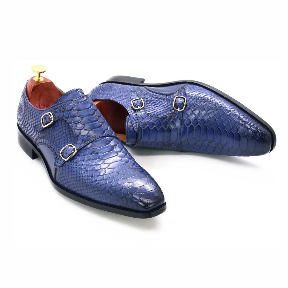 Chaussures hommes crocodile