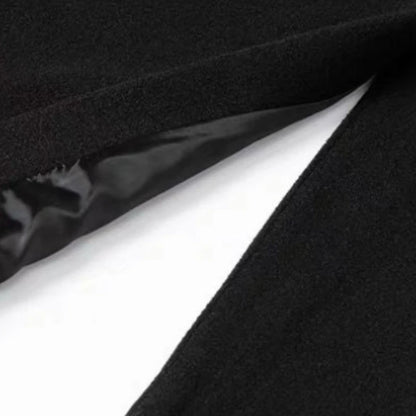 Long manteaux hommes en laine chaud et épais