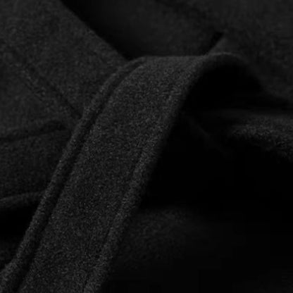 Long manteaux hommes en laine chaud et épais