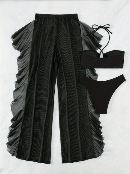 Ensemble bikini sexy sous vêtements femme