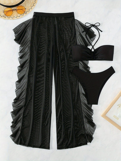 Ensemble bikini sexy sous vêtements femme